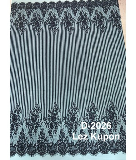 LEZ DANTEL 2026 SİYAH